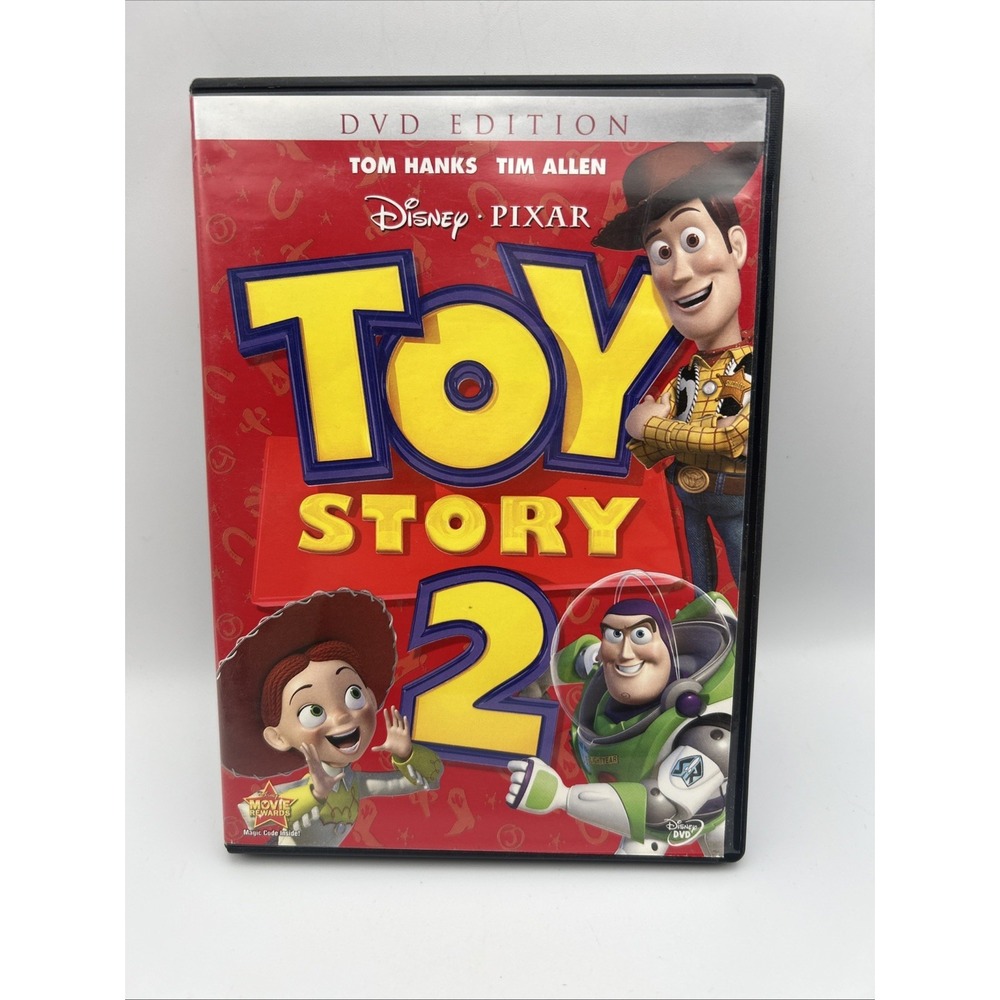 Toy Story 2 DVD Cartoon Buzz Woody Cowboy Toys Disney Friends Infinity Special